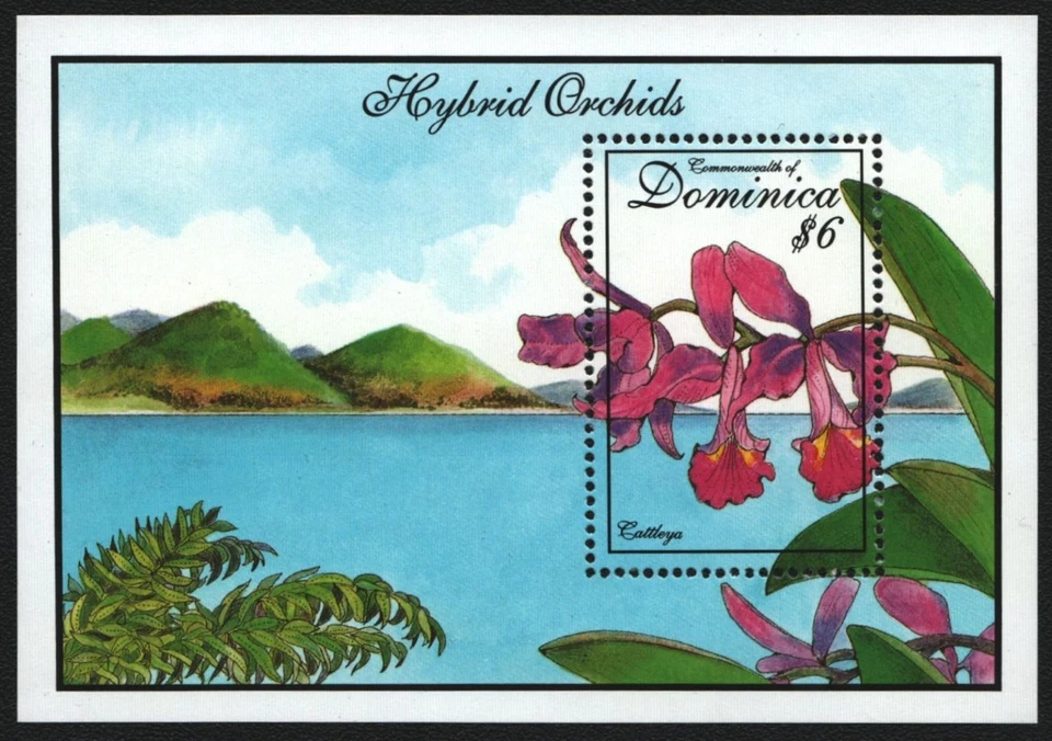 Dominica 1994 - Mi-Nr. Block 259 ** - MNH - Orchideen / Orchids - Bild 1 von 1