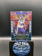 2021 Panini Select - Concourse Zach Davidson #95 Tri-Color Prizm /249 (RC)