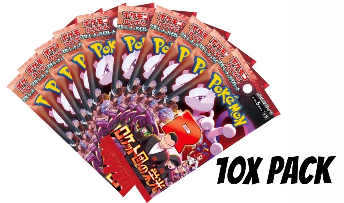 Preços baixos em Japonês Pokémon Equipe Rocket Lacrado Booster