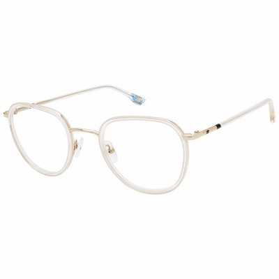 New Balance NB410503 51 Transparent Rund Herren Optik Brille Brillengestell Vollrand