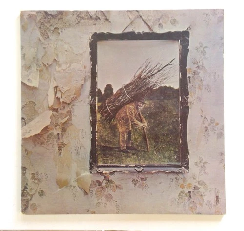LED ZEPPELIN - IV Zoso SD-7208 LP Vinyl Record 1971 includes inner sleeve