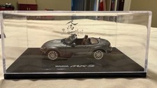 Mazda MX-5 Roadster Silver W/ Brown Interior 1/43 Scale  Rare 