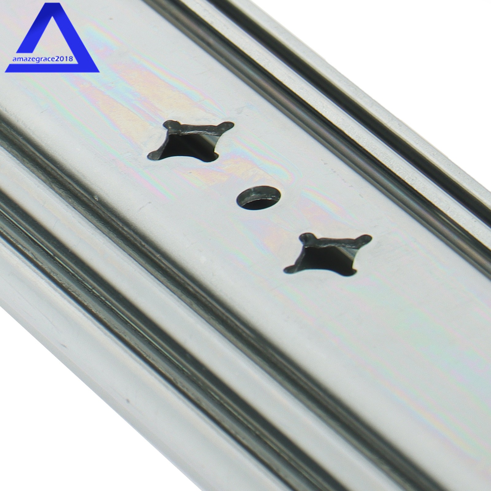 1 Pair With Lock Heavy Duty Drawer Slides 34 Inch 250 Lbs Extension Rails Rail