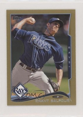 2014 Topps Mini Gold 22/63 Grant Balfour #656 h8e