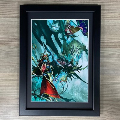 Thousand Sons Gerahmt Kunst Exalted Sorcerers Rubric Marines Tzeentch Warhammer