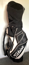 TITLEIST Premium 14 WAY CART/TROLLEY/CARRY/TOUR  GOLF BAG, Strap, RainHood