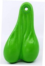 Truck Nuts, Solid Bright 8" Tall Series, Made in USA Green