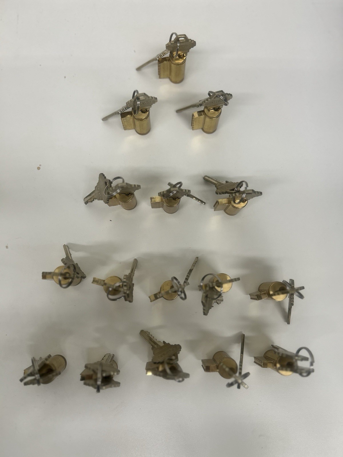 New Schlage Keyed lock Cylinder 6 Pin Keyed C Keyway 605 KD 