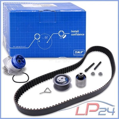 SKF KIT DE DISTRIBUTION + POMPE EAU POUR VW TOURAN 1T 1.9 TDI - Photo 1/4