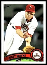 Matt Downs 2011 Topps Update #US93 Astros MLB READ FREE SHIPPING AutographDen