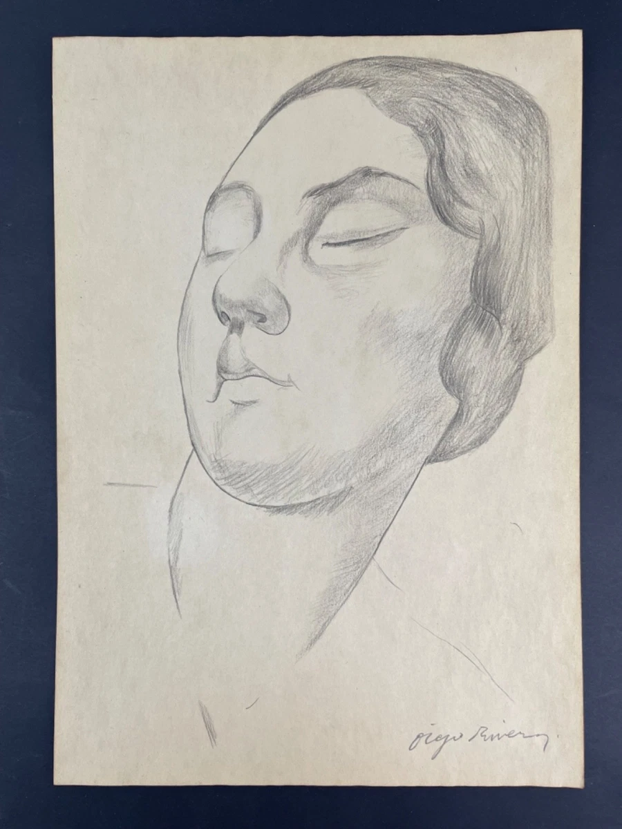 Signed Art Paintings Diego Rivera for sale | eBay