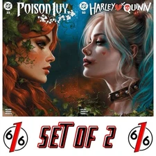 🔥 HARLEY QUINN 50 PARRILLO & POISON IVY 33 COHEN Trade Dress Variant Set
