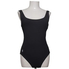 Polo Ralph Lauren, Badeanzug, Größe: L, Schwarz, Einfarbig, Damen #RLJ