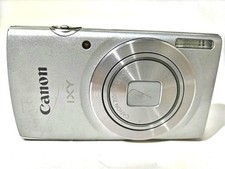 Canon IXY 200 PowerShot ELPH 185 Silver Digital Camera 20MP 8x Zoom Exc 
