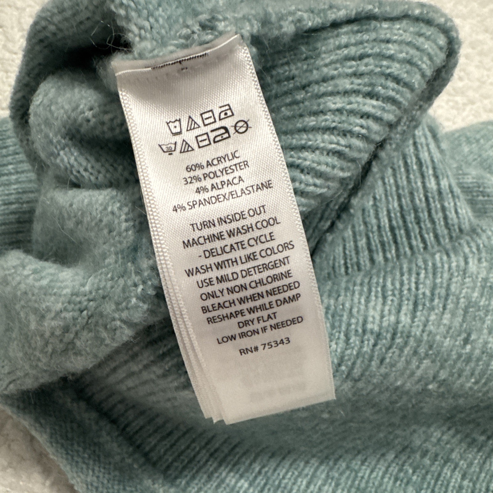 William Rast-reversible v-neck pullover sweater-S - image 6