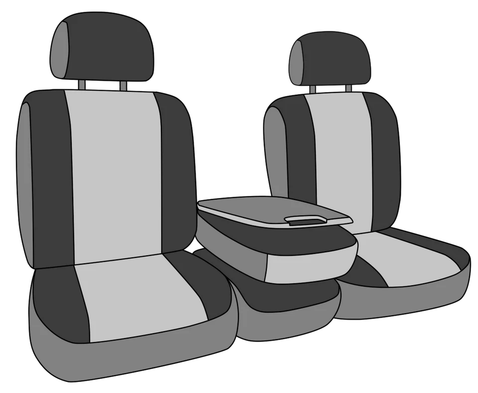 Fundas de asiento de auto CalTrend para Chevy/GMC Silverado|Tahoe|Sierra 1500-3500 Foto 4 de 4