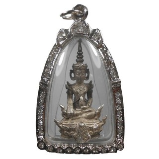 PERFECT! OLD BUDDHA AMULET LP KASEM HOT PENDANT VERY RARE FROM SIAM !!!