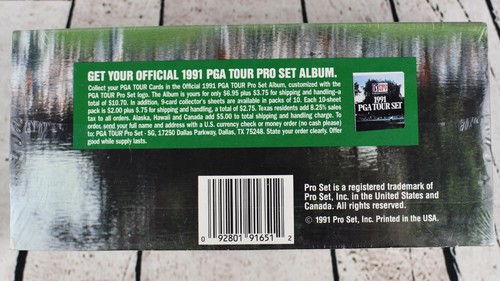 1991 Pro Set PGA Tour Golf Trading Cards - Factory Sealed - Picture 3 of 4