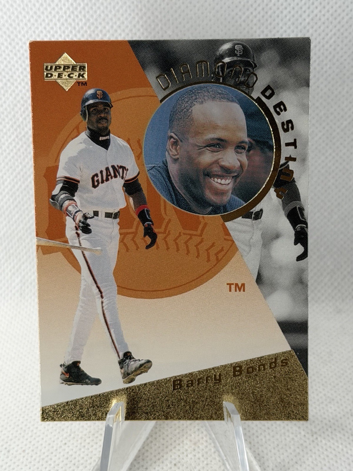 Barry Bonds - 1996 Upper Deck Diamond Destiny Gold #33
