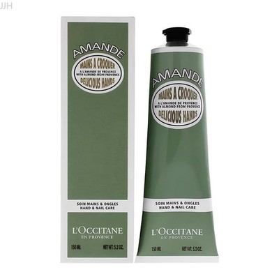 L'Occitane Almond Delicious Hands Hand Cream, 75ml/150ml, New in Box  `