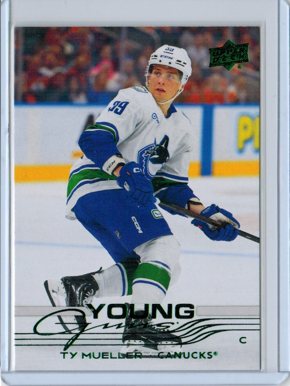 2025-26 Upper Deck Series 2 Holiday Edition Young Guns Ty Mueller #476