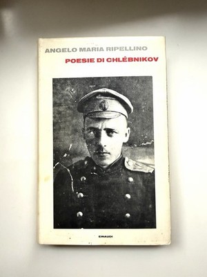 Angelo Maria Ripellino - GEDICHTE VON CHLENNIKOV - Einaudi 1968 Erstausgabe