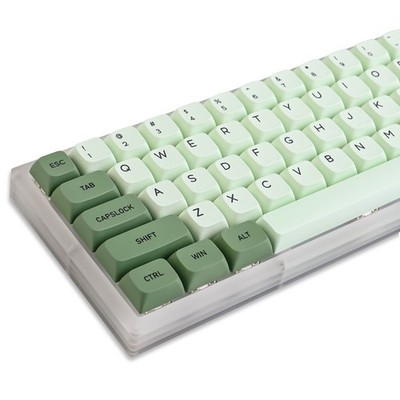 Matcha Keycaps PBT 122 Key Green XDA Profile Dye Sub ANSI Layout Set