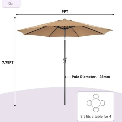 10 x 10 offset patio umbrella BLUU BANYAN 10 ft Patio Offset Umbrella Outdoor Cantilever Umbrella Hanging Umbrellas, 24 Month Fade Resistance & Water-repellent UV Protection
