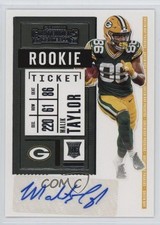 2020 Panini Contenders Rookie Ticket Malik Taylor #240 Auto 1t2c