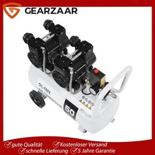 50 Liter Flüsterkompressor Druckluftkompressor Ölfrei  3,0 PS 340 l/min 10 Bar