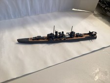 Maquette à gratter du croiseur américain USS BROOKLYN échelle 1/1200