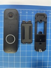 Blink Video Doorbell Camera Wired / Wireless Two Way Audio HD video Black Tested