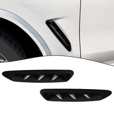 Performance schwarze Luftkanalverkleidungen passend für BMW G01 X3 M Sportmodel