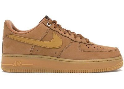 靴 Nike Air Force 1 wheat 27cm Nike Air Force One Sneakers Triple Brown Flax Wheat Trainers Retro