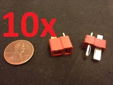 10 PAIRS DEANS ULTRA T-STYLE Connector Plugs Female Male Lipo Battery c3