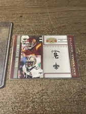 Reggie Bush 2007 Donruss Gridiron Gear Player Timeline Silver #’d /250 Saints