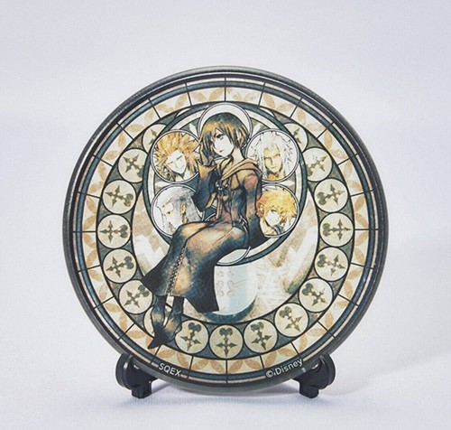 Kingdom Hearts 20th Anniversary Shion Plate Stained Glass Ver JAPAN NEW F/S - Picture 2 of 2