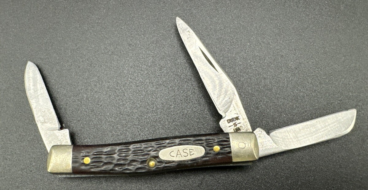 Vintage Case XX 63033 SS 3 Blade Pocket Knife Small Stockman | eBay