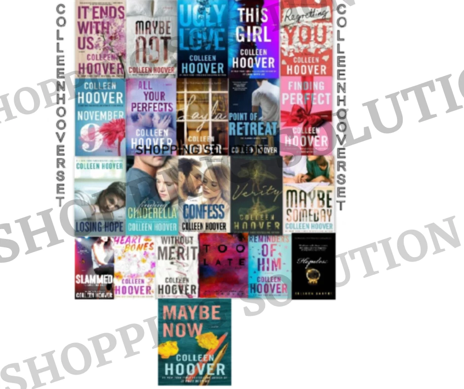 The Complete Collection Of Colleen Hoover Top 13 Books Set (Paperback,Brand  New)