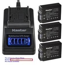 Kastar Battery LCD Quick Charger for Nikon EN-EL21 Battery & Nikon 1 V2 Camera