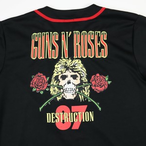 guns n roses baseball jersey