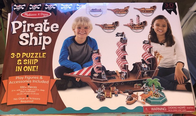 melissa and doug pirate ship puzzle