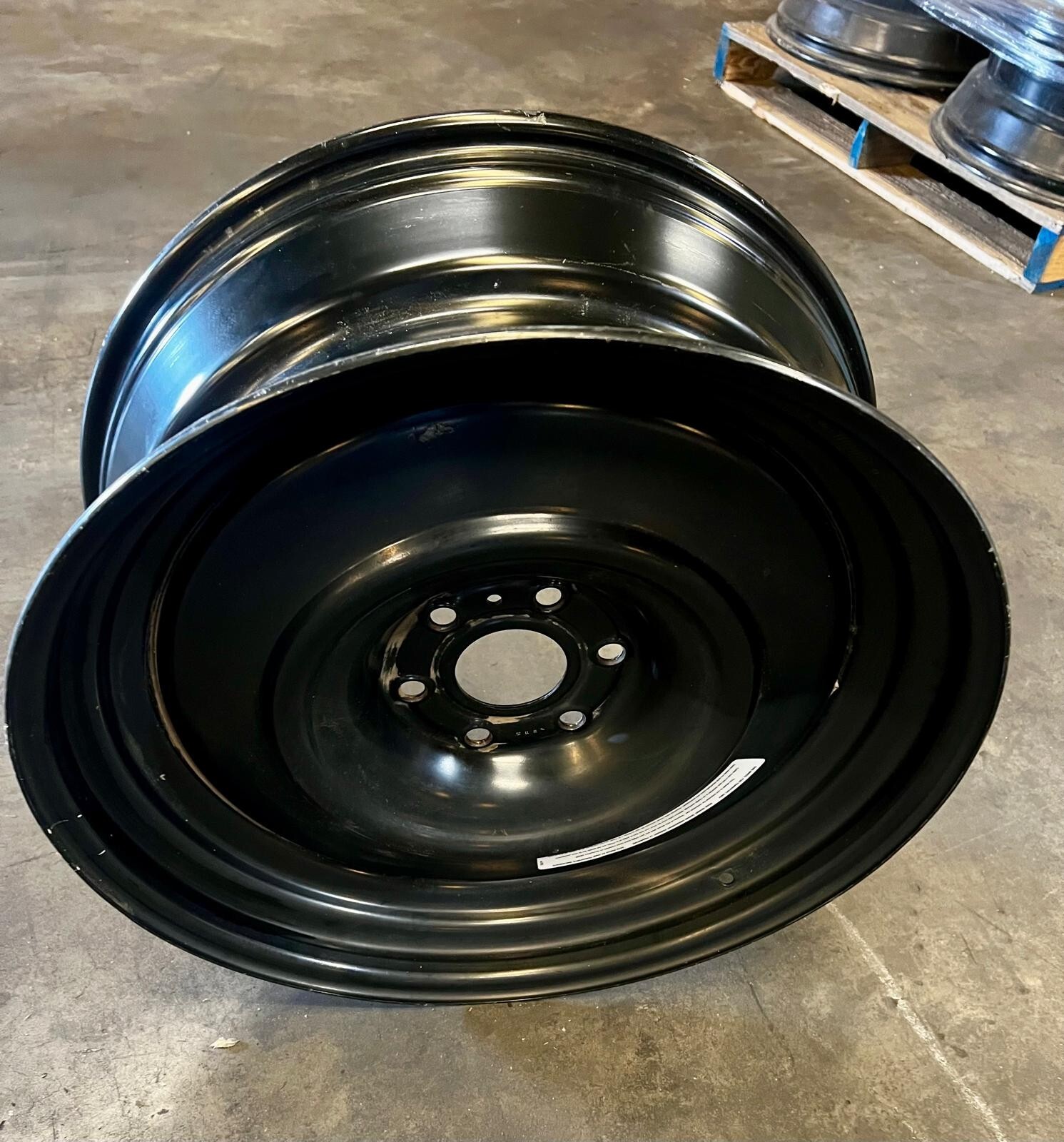 F3079 OEM Transport Steel 22” Black Wheels Rims Silverado Sierra Tahoe ...