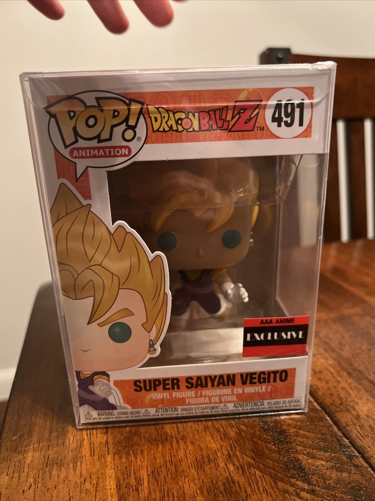 FunKo POP! Animation DBZ Super Saiyan Vegito (AAA Anime Exclusive) Figure 