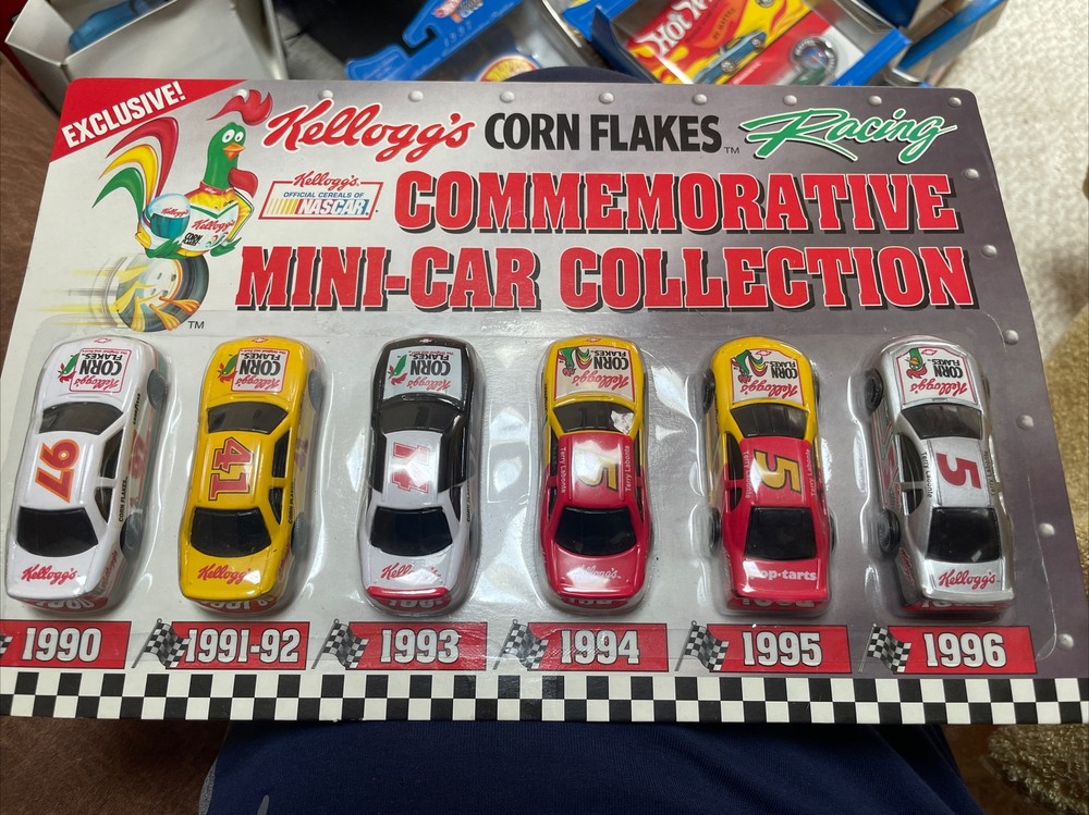 NOS NASCAR Terry Labonte Corn Flakes Commemorative Racing Mini-Car Collection
