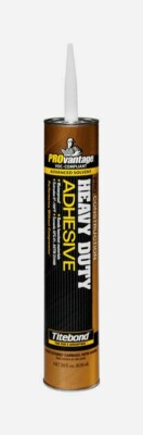 Titebond ProVantage HEAVY DUTY Construction Adhesive 28oz Advanced Solvent 5252