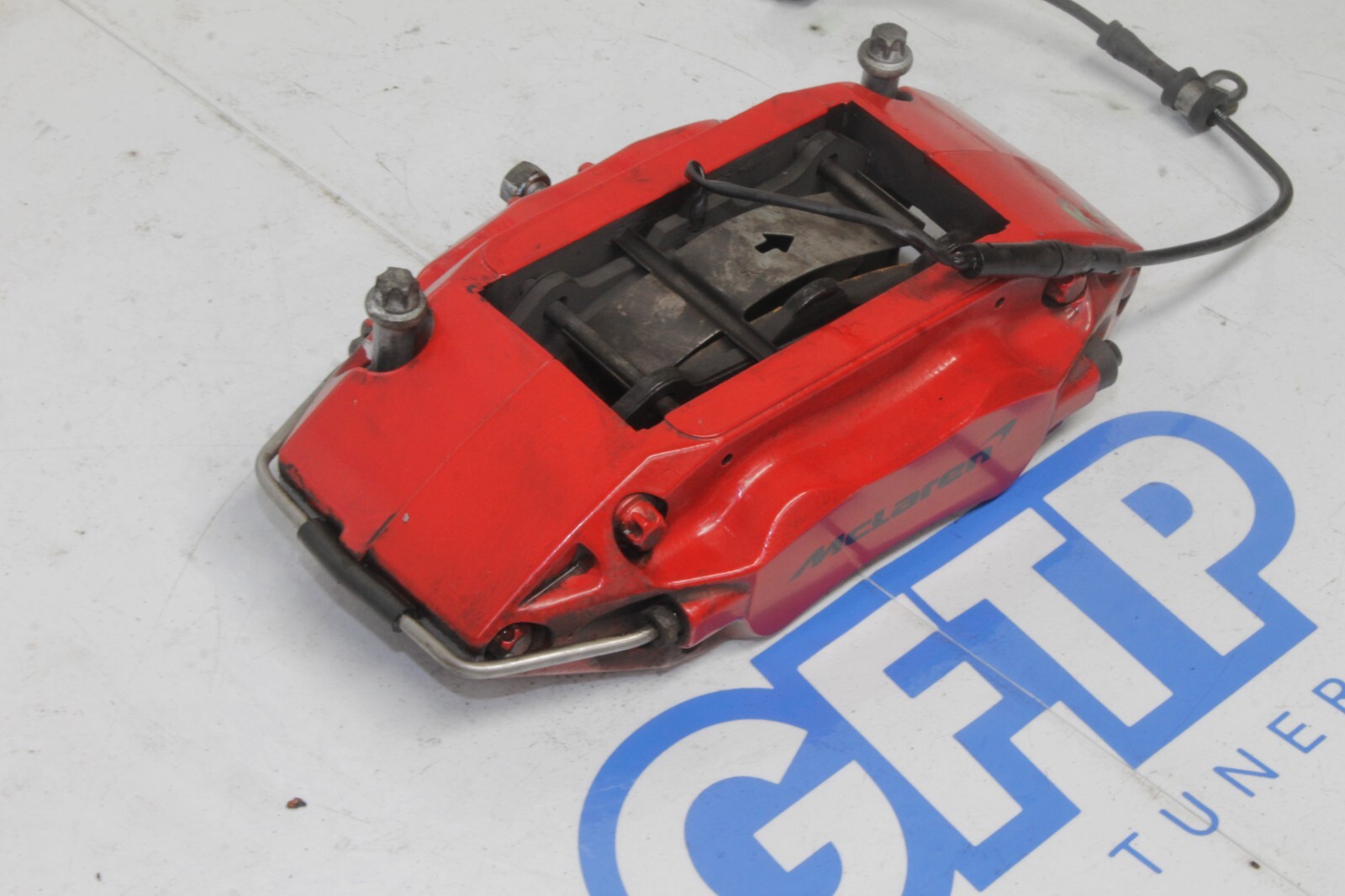 12-14 MCLAREN MP4-12C 12C 570 OEM RH PASSENGER FRONT BRAKE CALIPER RED 11C0564CP