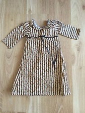 Pleasant Company American Girl Josefina doll Christmas dress church yellow black