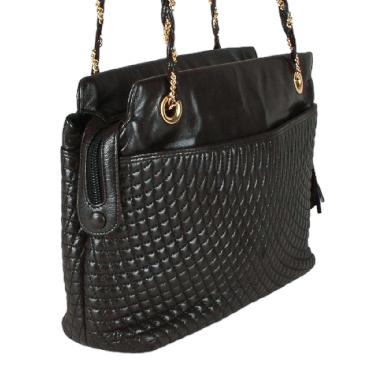 BALLY WAC02UVT607U901O 関税送料込 Authentic Bally black soft leather shoulder bag | eBay