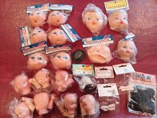 NEW Lot of 22 Sets/Pieces Vinyl Doll Body Parts and Accessories Babies and Santa